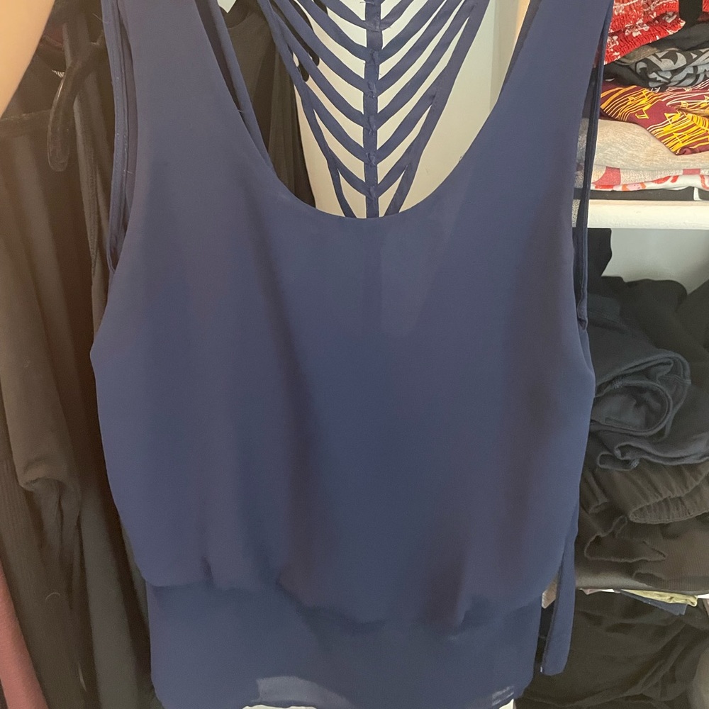 Blue top